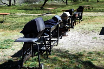 Barbeque grill lineup