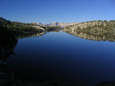 Virginia Lake sunrise reflections