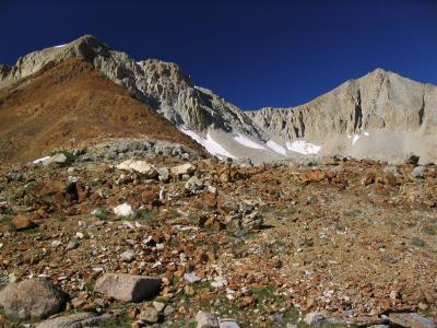 Peaks on north side of Pinchot Pass