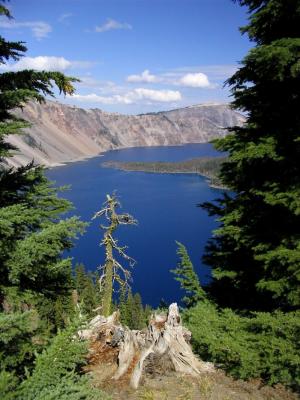 View from rim trail