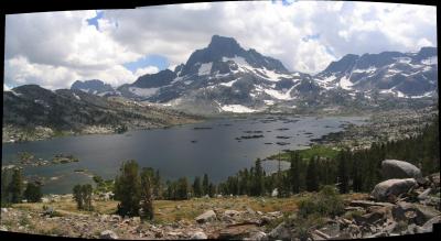 Thousand Island lake panorama