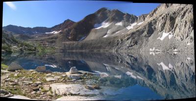 Lake Marjorie in the morning light