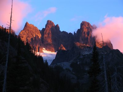 Chimney Rocks in Alpine Lakes Wilderness