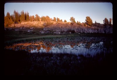 Dream Lake sunset