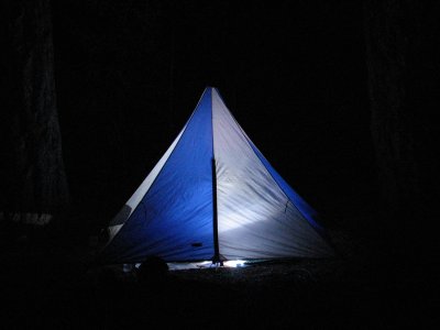 Chouinard Pyramid tent 1987