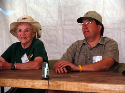 Teddi and Eric, Two first PCT Sobo Solo Hikers