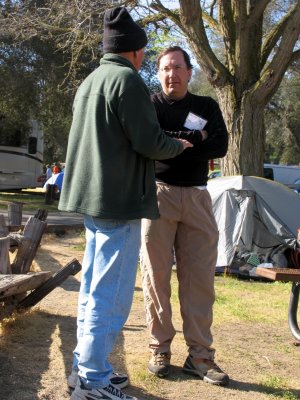 Reinhold and Eric share stories