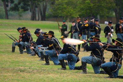 Civil War re-enactment 2009