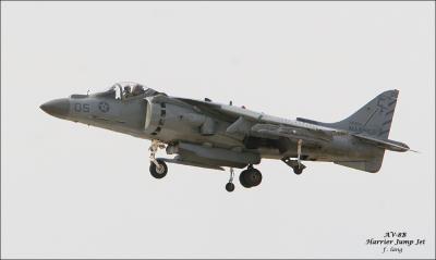 AV-8B Harrier Jump Jet