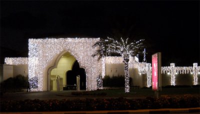 Palace Gate On UAE National Day
