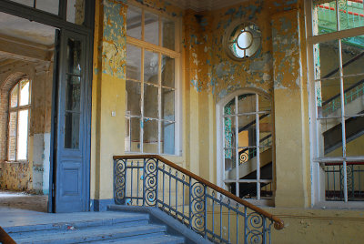 the entrance