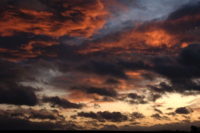 25th November 2009 funny sky