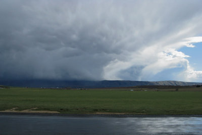Storm Front over Saddle Mountains