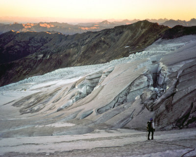 Approaching the Coleman Headwall