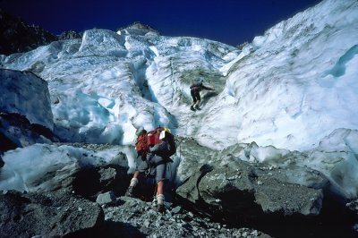 Entering Goode Glacier