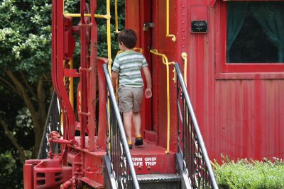 A vist to the train park (a.k.a. the botanical garden)