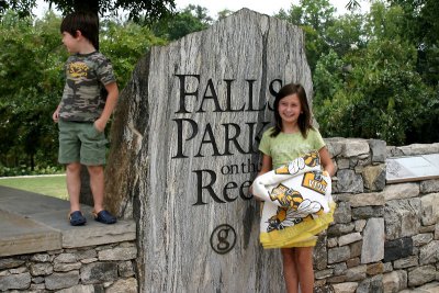 Falls Park in Greenville