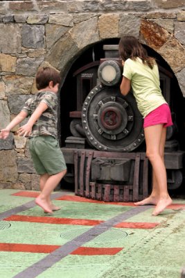 Wow - we found a train!