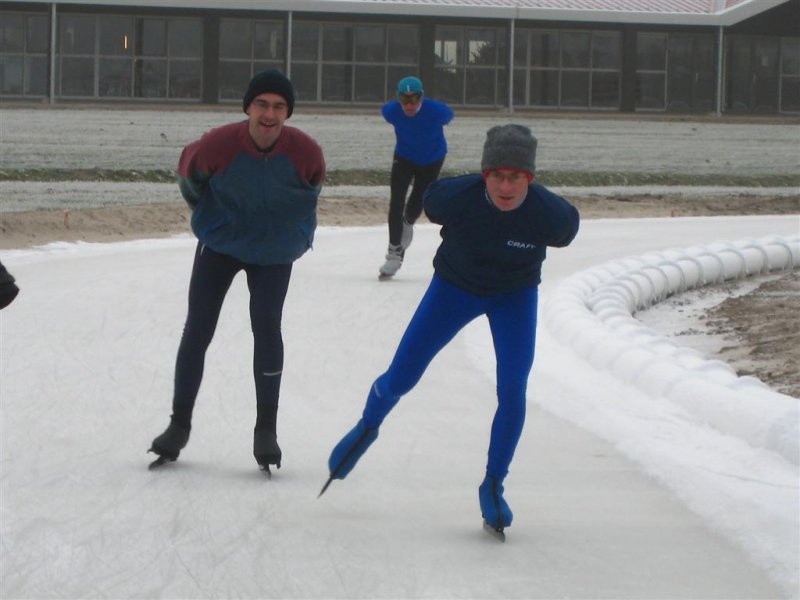 Schaatsen, Flevonice, Biddinghuizen, 21 december 2007