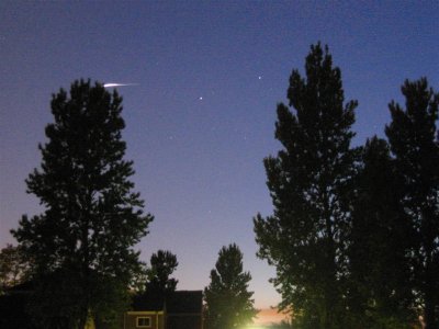 De Bilt, Iridium satellite flash, 25 may 2004