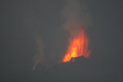 Volcan La Cumbre New Crater