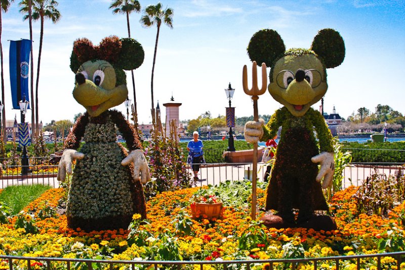 Disney World - Flowers and Topiaries
