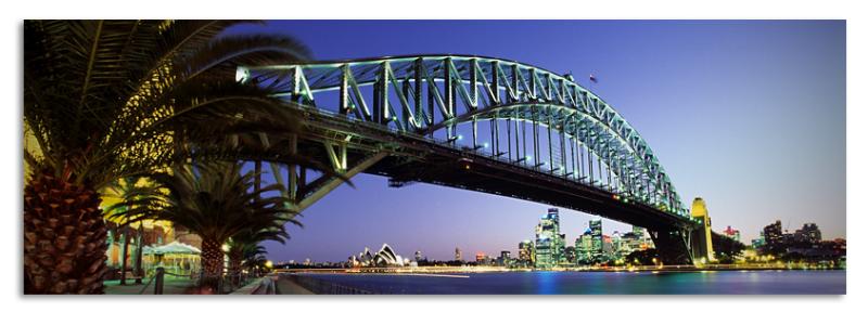 Harbour bridge taken from Milsons point