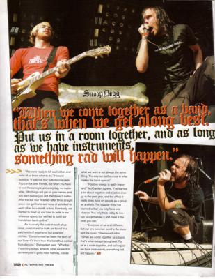 Alternative Press November 04 (The Used)