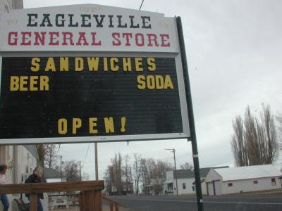 sandwiches beer soda open, Eagleville Store