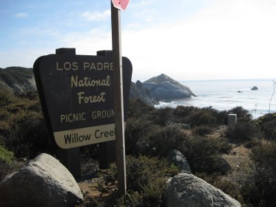 This is where I turned around on Hwy to head back to San Jose