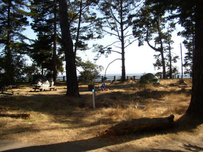 Our spot was also one of the largest