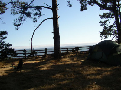 Kate and Scott's camp
