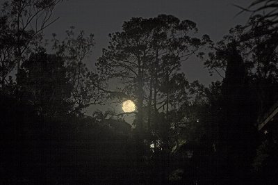 Moonrise over The Gap