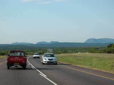 The road to Lobatse
