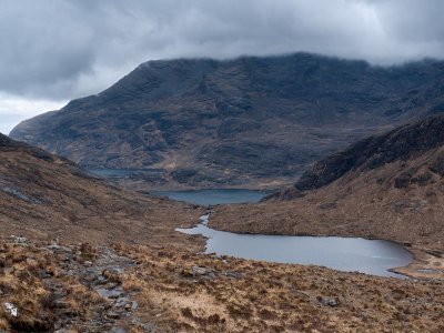 Loch a Choire Riabhaich and Loch Coruisk 