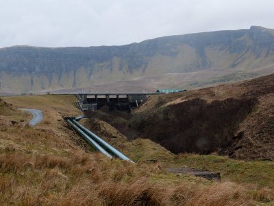 Storr Lochs Dam and Bearreraig hydro-electric power station