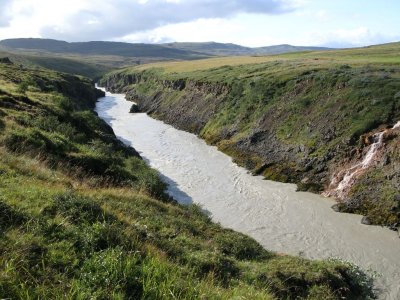 A River - with white Water