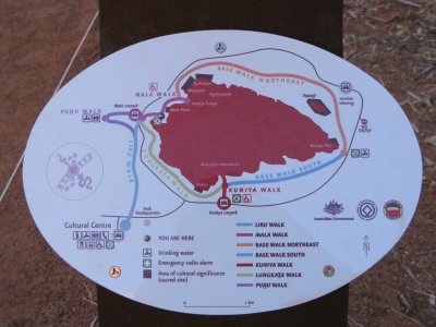 Walks around Uluru