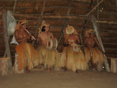 Yaguas, in their traditional Clothes