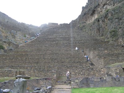 Stairs of Ollantaytambo