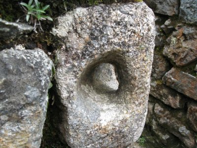 The Hole in the Stone is supposed for People to hold