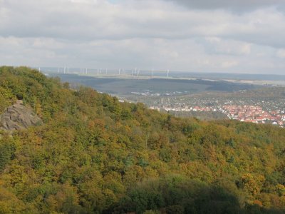 Autumn View from the Castle