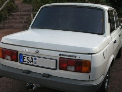 Car Wartburg - used to be one main product in DDR