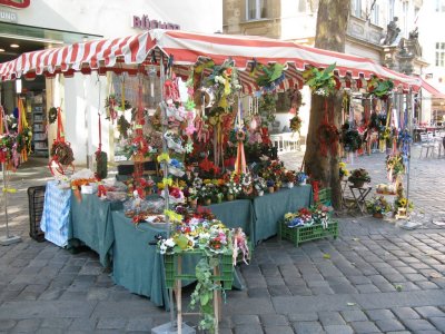 Flower Stand on the Street