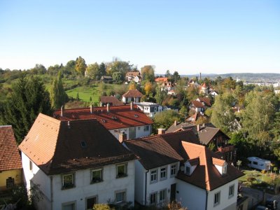 Autumn View of the Town