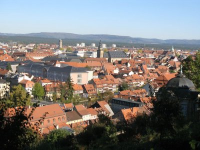 Autumn View of the Town Center