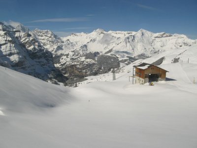 Winter in the Alps