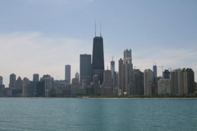 Hancock Center and North side of Downtown