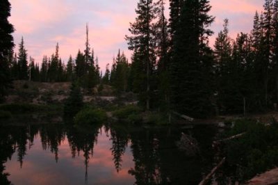 Dawn at Devil's Lake