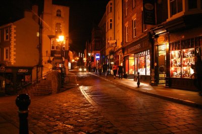 October - The cobbled alleyways of Durham